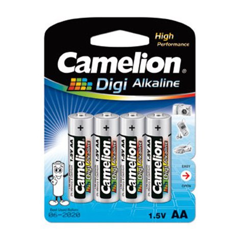 Camelion | AA/LR6 | Digi Alkaline | 4 pc(s) | LR6-BP4DG